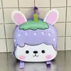Nueva Mochila Escolar Huevo de Bebé, Mochila Infantil con Forma de Sandía, Mochila de Dibujos Animados para Jardín de Infancia, Bolsa Pequeña para Viajes al Aire Libre