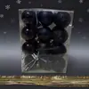 3cm 24 Piezas Transfronterizo Navidad Plástico Electroplateado Bolas Adornos para Árbol de Navidad Bolas de Navidad en Stock Set de Bolas Redondas Decorativas en Caja