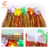 Guirnalda Kaifeng Party Hawaii a Todo Color 40 cm Traje de Falda de Hierba de una Sola Capa Vestido para Vacaciones en la Playa