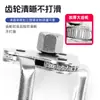 Llave de Filtro de Aceite Negra Multiusos Cadena Antideslizante Desmontaje de Filtro de Aceite Herramienta de Extracción de Rejillas Planas de Tres Garras para Filtro