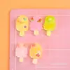 Picolé de Fruta Miniatura de Resina Acessórios DIY Cola de Creme Presilha de Cabelo Fivela de Sapato Brinquedo Comestível Ornamento de Exibição Adesivo de Sorvete 3D