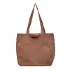 Bolso tote nuevo, elegante y sencillo, con textura; bolso de hombro casual y moderno; bolso de mano para mujer, otoño 2026