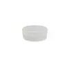 Tarro de Crema de Boca Ancha de Plástico Transparente Brillante de 50 ml, Botella para Crema Facial Cosmética, Tapa de Rosca de PP