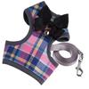 Chaleco Correa de Pecho para Mascotas Nueva Correa Anti-rotura Gato Teddy Mascota Cuadros Pecho Espalda Salida de Fábrica