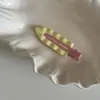 Dopamina Cor Metálica Combinação Perfeita Parte de Trás da Cabeça e Prefácio Nova Chegada Clipe de Orelha Franja Acessórios de Cabelo Ins Estilo Japonês Doce