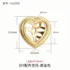 Pulsera Calada con Cuentas DIY Monturas en Blanco Chapado en Oro de 18K Cuentas Sueltas Accesorios Monturas para Colgantes de Piedra de Ámbar Cera de Abeja