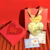 Popular Oro Puro 999 Exquisito de Gama Alta de Shuibei Regalo del Día de San Valentín Chino Declaración de Amor Regalo de Amor para Amigos Hombres y Mujeres Venta al por Mayor