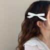 Pinza Mini de Agarre con Lazo Estilo Ballet y Cinta de Puntos para el Cabello, Pinza para Doble Cola de Caballo Trasera de Verano para Mujer, Nuevos Accesorios para el Cabello 2024