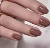 Dicas de Unha Mais Vendidas no Exterior Coleção de Cores Sólidas Simples e Estilosas Unhas Postiças de Alta Qualidade Cor Sólida Longas Formato Amêndoa Atacado