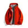 Jaqueta Polar de Tecido Composto Soft Shell Nova 2025 de Carga Única para Homens, Jaqueta Impermeável para Uso ao Ar Livre para Homens, Montanhismo Lazer Homens