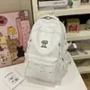 Mochila Personalizada Estilo Girly para Niñas, Mochila de Dibujos Animados de Niña con Estrellitas, Set de Dos Piezas de Gran Capacidad para Estudiante