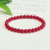 Pulseira de Rubis Ai Yu Pulseira de Diamante Vermelho Joias com Pedras Preciosas Coloridas para Mulheres Atacado de Fábrica Dropshipping S3101310