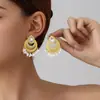 Nuevos accesorios exóticos transfronterizos: Pendientes de borlas con cuentas de estilo bohemio vintage, pendientes elegantes de estilo étnico
