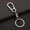 Accesorios de llavero de aleación retro desgastados mosquetón hebilla de metal de resistencia colgante de joyería de coche creativo hebilla de calabaza