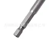 Broca Plana para Madera de 6-55mm, Broca de Acero de Alto Carbono con Vástago Hexagonal de Cambio Rápido de Tres Puntas, Broca para Abrir Agujeros en Puertas de Cajones