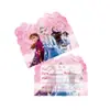 Rosa Nuevo Hielo* Elsa Anna Fiesta de Princesas Decoración Plato de Papel Vaso de Papel Mantel Set Decoraciones