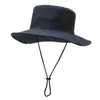 Sombrero de Pescador de Verano Transpirable para Exterior para Hombres y Mujeres Camping Montañismo Sombrero de Protección Solar Pesca Sombrilla Sombrero de Vaquero Occidental