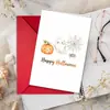 Compra directa transfronteriza de tarjetas de felicitación divertidas de Halloween para cementerio de fantasmas, tarjetas de regalo de invitación creativas y peculiares