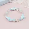 Pulseira de Cerâmica com Design Exclusivo, Sensação de Luxo, Doce e Versátil, Artística, Simples, Fresca, Pulseira da Série Oceano para Mulheres