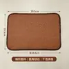 Alfombrilla de té tejida retro, alfombrilla de bambú tejida estilo chino para té seco, alfombrilla antideslizante y termoaislante para mesa de té, accesorio para ceremonia de té kung fu
