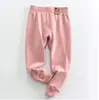 [Gran Venta Especial] Pantalones Cálidos de Invierno para Niños Medianos y Grandes Pantalones Gruesos de Doble Capa para Otoño para Niños y Niñas Rodilleras Leggings