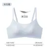 Sutiã Sem Fio Confortável Feminino Fino Seda Gelada Respirável Suporte para Reunião de Seios Pequenos Redução Lateral dos Seios Seios Grandes Parecem Menores Roupa Íntima Redução Lateral dos Seios