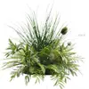 Plantas Artificiales Arreglos Florales para Tiendas, Decoraciones de Plantas Falsas para Escaparates de Tiendas de Ropa, Accesorios para Estudios Fotográficos, Exhibiciones de Flores