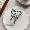 Metal Imitación Estilo Frío Clip Plateado Cabeza Grande Trasera Volumen del Cabello Multidisco Pinza de Tiburón Accesorios Avanzados para el Cabello Pinza para el Cabello