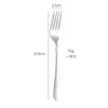 Talheres de Aço Inoxidável 1010 Prato Ocidental Faca e Garfo para Bife Colher Colher Especial de Hotel para Sobremesa Café Mistura Colher de Comer