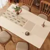 Mantel Individual Moderno Estilo Americano con un Toque de Lujo Ligero y de Gama Alta, Impermeable al Aceite, Impermeable, Resistente al Calor, Lavable, Protector para Mesa de Café y Mesa de Comedor
