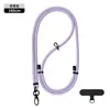 Correa de Cámara Popular de Color Sólido Cruzada Ajustable Cordón para Teléfono Móvil Exterior Antiperdida Larga Correa Trenzada Cadena para Teléfono Móvil