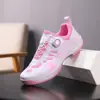 Tênis Profissionais de Treinamento para Estudantes de Badminton Masculino e Feminino Respiráveis Antiderrapantes Amortecimento Fivela Rotativa Tênis Esportivos de Tênis de Mesa Tênis de Voleibol