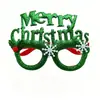 Gafas Decorativas Navideñas Transfronterizas 2027 para Adultos y Niños Regalos para Fiestas Navideñas Gafas de Gorro de Santa Claus