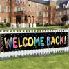 Banner de Bienvenida a la Escuela al Aire Libre Más Vendido Transfronterizo Banner de Bienvenida a la Escuela