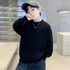 Ropa para niños, sudadera de forro polar degradada para niños, top de bloques de color para niños, manga larga de otoño, estilo primavera y otoño, para niños mayores, atuendo de otoño