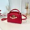 Bolso de Hombro Cruzado de Lujo Ligero, Elegante, Versátil, Textura de Moda, Modelo Nuevo Verano 2026, Bolso Kelly