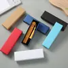 Caja de Empaque Personalizada Cielo y Tierra Caja de Regalo Rectangular Marcapáginas Pluma Caja de Regalo Simple para Pasador Venta al por Mayor