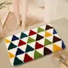 Alfombrilla Antideslizante Gruesa de Microfibra para Baño Xi'An Alfombrilla Absorbente para Suelo de Baño Felpudo Secado Rápido Entrada de Inodoro Hogar