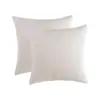 Almohada de Terciopelo Amazon Color Sólido Sala de Estar Lujo Ligero Cuadrada Funda de Almohada Cubierta de Cojín Mesita de Noche Bolsa Suave Almohada