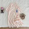 Algodón de Nube Verano Nuevo Estilo Estilo Ins Lindo Dibujos Animados Pijama de Mujer Manga Corta Shorts Suelto Casual Ropa de Casa para Mujer