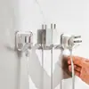 Gancho Acrílico Adesivo Forte Sem Perfuração Sem Marca Parede Quarto Cozinha Porta Impermeável Chave Roupas Gancho Adesivo