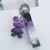 Chaveiro de Urso Camaleão Atacado Ponto Urso Gradiente Céu Estrelado Fofo Chaveiro de Carro Urso Pingente de Bolsa de Casal