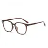 Nuevo Modelo Popular Femenino Estilo Coreano Tr Retro, Mismo Estilo para Hombres, Montura Grande Casual Diario Gafas Anti Luz Azul Al Por Mayor Transfronterizo Personalizado