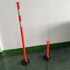 Postes de Advertencia Seccionales Móviles de Fábrica con Bases de Caucho-Plástico, Marcadores de Carril de Aislamiento, Postes Reflectantes de PP, Equipo de Tráfico