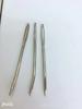 C3252891 aguja de coser a mano aguja de codo aguja grande de plata ojo grande aguja curva aguja de terciopelo aguja para suéter suministros para tejer y zurcir