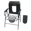 Asiento de inodoro para ancianos, silla de inodoro plegable para mujeres embarazadas, silla de inodoro para uso de pacientes en casa, plegable y portátil