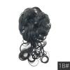 Pelucas de Comercio Exterior, Ligas para el Cabello de Moda Europeas y Americanas, Peinados de Moño, Moño de Pelo Largo Esponjoso para Mujer, Venta Directa de Fábrica, Estilo Perezoso