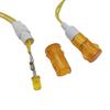 Fornecimento Direto MDX11A luz indicadora com linha 10mm equipamento pequeno trabalhando LED sinal luz indicadora de sinal de energia