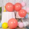 Globo mate de 18 pulgadas al por mayor transfronterizo, diseño para eventos de boda, decoración para fiestas de cumpleaños, decoración para salas de bodas, globo redondo