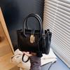 Nova Moda Primavera/Verão 2026 Bolsa Versátil de Ombro Único Transversal Casual Textura de Alta Qualidade Bolsa de Mão Estilo Nicho Saco